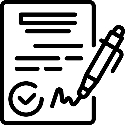 Work process step icon